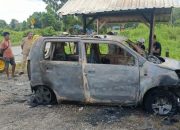 Niat Mau Cuci Mobil, Suzuki Karimun Malah Jadi Abu—Api Menyambar dari Korek Api