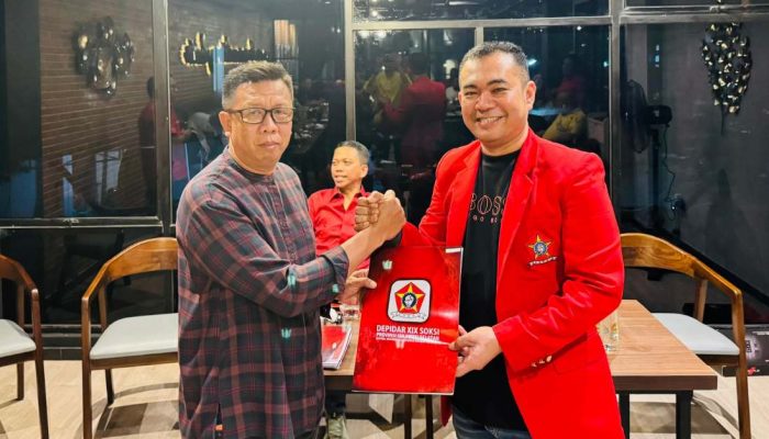 Depidar SOKSI Sulsel Tunjuk Wahidin Wahid dan Amran Arifin Nahkodai SOKSI Luwu Timur