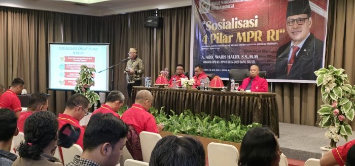 Senator Waris Halid Gaet SOKSI Sulsel Gelar Sosialisasi 4 Pilar MPR RI di Makassar