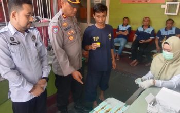 Kolaborasi Cegah Narkoba di Balik Jeruji: Lapas Watansoppeng dan Polres Gelar Tes Urine Massal